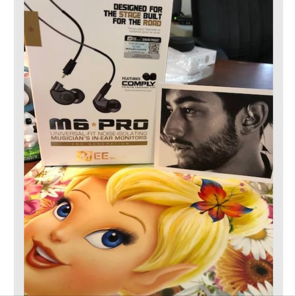 M6 PRO In-Ear Monitors - Silver